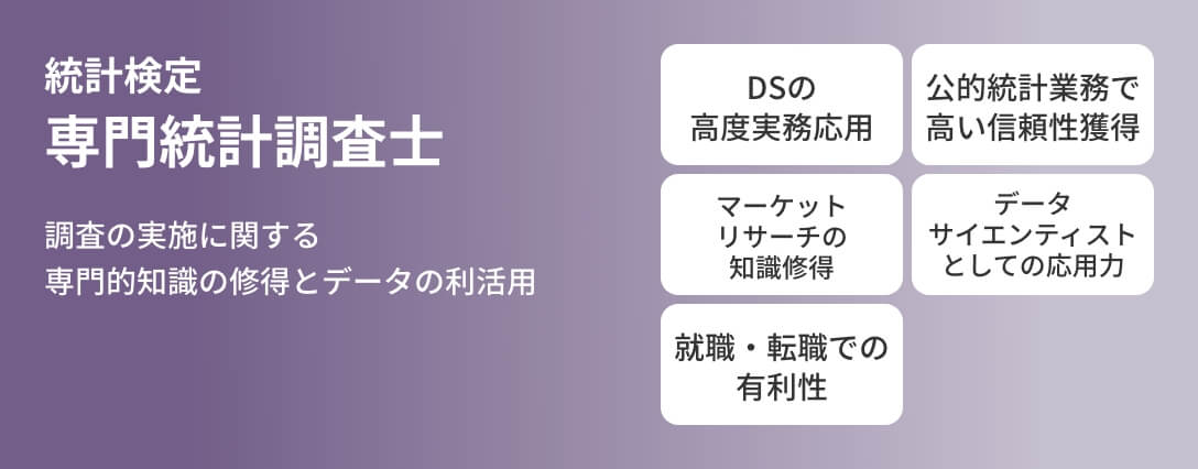 統計検定  専門統計調査士